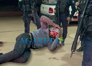 Criminoso usa arma de brinquedo e leva tiro de verdade em tentativa de assalto