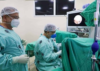 Procedimentos cirúrgicos realizado no Hospital Santa Juliana. Foto: Odair Leal/Sesacre