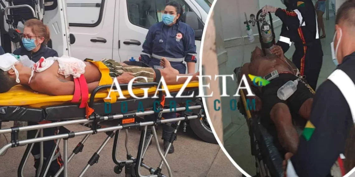 Bandidos invadem casa, atiram contra irmãos e mãe evita execução deitando sobre o filho