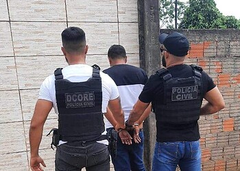 Vídeo mostra prisão de mais um assaltante da loja de celulares