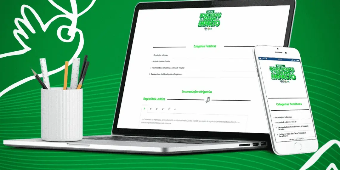 Programa REM lança página para acesso aos editais de subvenção Boas Ideias Geram Impacto
