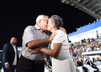 Casal junto há 40 anos oficializa união em Casamento Coletivo da Expoacre Juruá