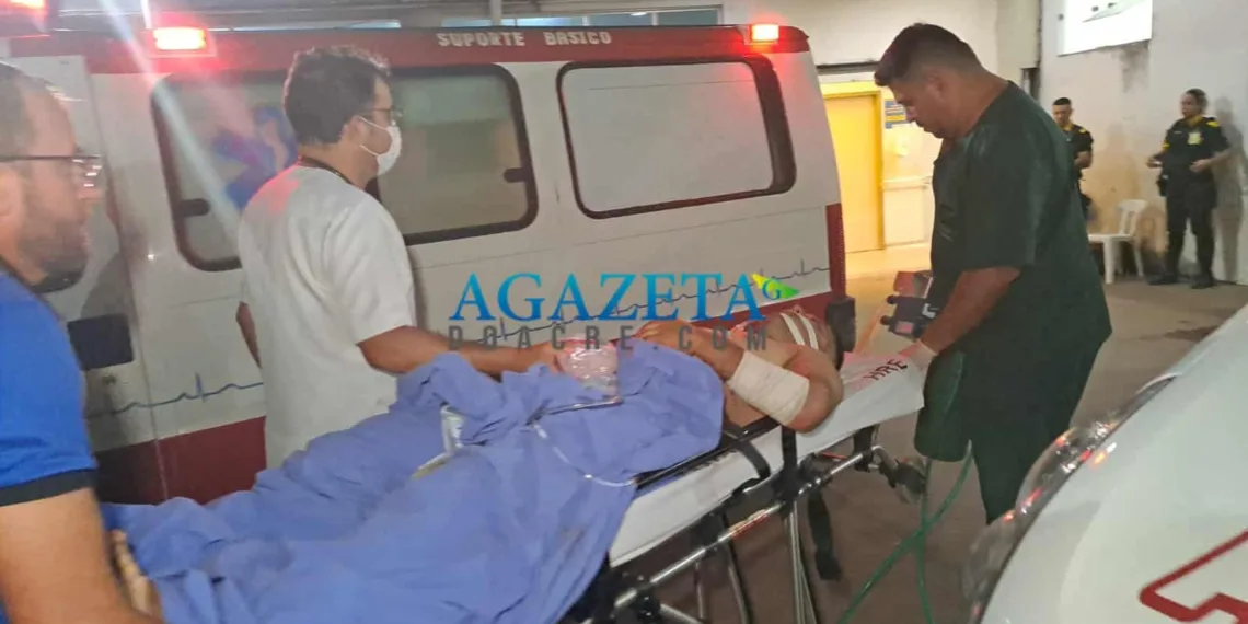Dupla invade canteiro de obras, atira em vigilante e rouba arma; vítima fica em estado grave