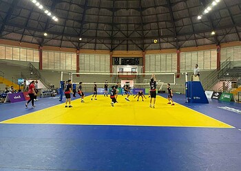 Acreanos venceram o Amapá pelo placar de dois sets a zero. Foto: Cedida