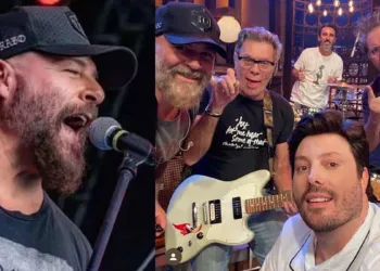 Baixista do Ultraje a Rigor, banda do The Noite, é baleado na cabeça