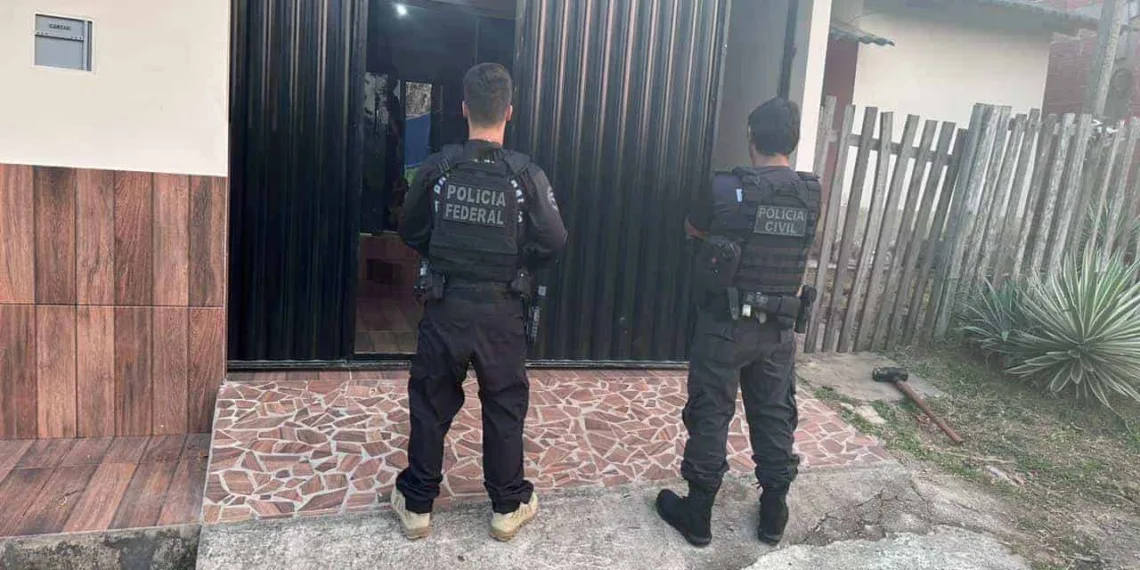 Força-Tarefa de Segurança Pública no Acre cumpre oito mandados judiciais contra integrantes de facção criminosa