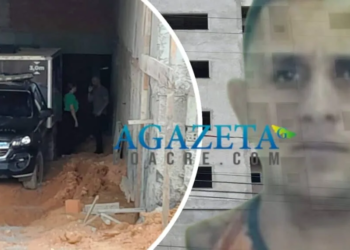 Esposa de pedreiro que morreu após cair em fosso de construção diz que empresa o pressionava para terminar a obra