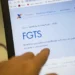 Site do FGTS: governo quer mudar regras para saque — Foto: Agência O Globo