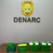 Droga estava dentro de uma bolsa e estava sendo transportada de Cruzeiro de Sul — Foto: Andryo Amaral/Rede Amazônica Acre