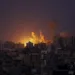 Ataque de Israel na Faixa de Gaza - Rizek Abdeljawad - 12.out.23/Xinhua