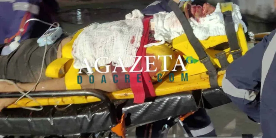 Ciclista colide na traseira de caminhão na BR-364, próximo ao aeroporto de Rio Branco