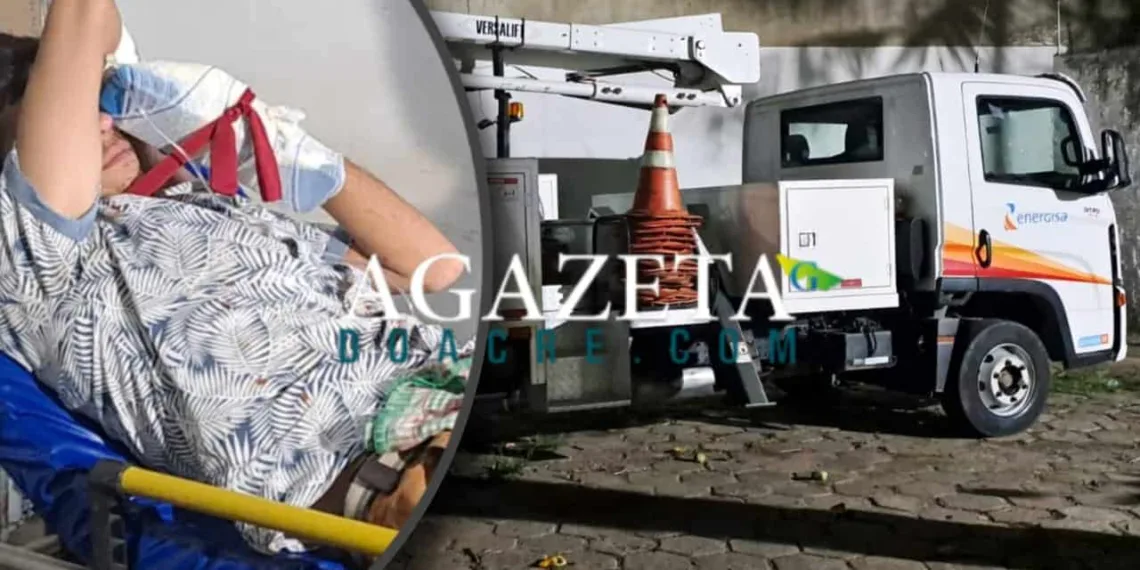 Na Capital, homem é baleado pela própria arma ao tentar assaltar, rouba caminhão da Energisa e acaba preso