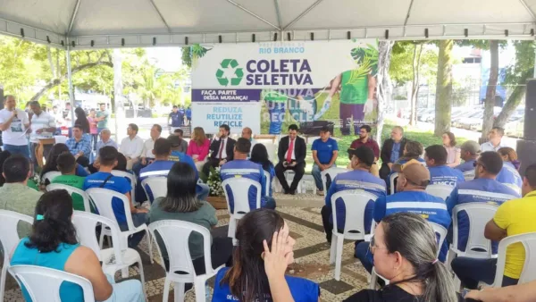 Bocalom lança Coleta Seletiva para órgãos públicos e áreas comerciais em Rio Branco