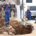 Na Avenida Ceará, intervenção da Emurb requer atenção de motorista e motociclistas