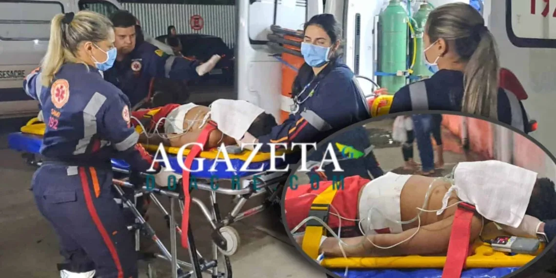 Criança de 11 anos é alvejada com tiro de escopeta efetuado por adolescente de 13 anos