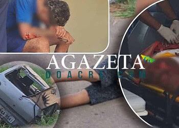 Nove pessoas ficam gravemente feridas em colisão; motorista foge sem prestar socorro