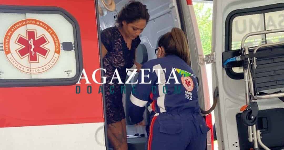 Em discussão, marido tenta matar mulher a golpes de faca no pescoço