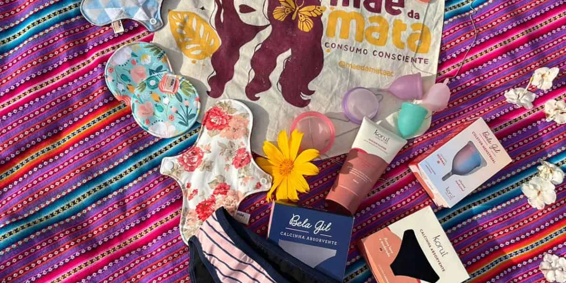 Conheça a Mãe da Mata, empresa acreana que vai doar mil absorventes de pano para mulheres no Acre