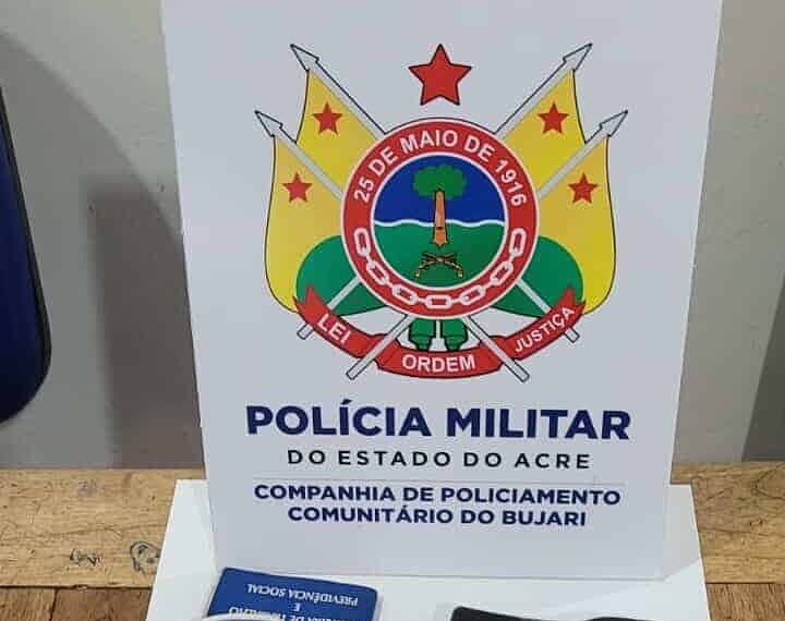 Polícia apreende arma de fogo e captura foragido da Justiça no Bujari