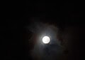 Acreano registra fotos da lua cheia de eclipse parcial; veja cliques