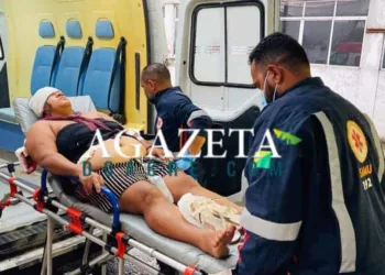 Marido tenta matar ex-mulher a golpes de faca na cabeça