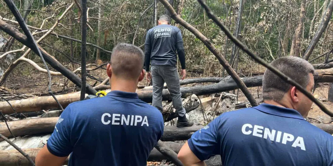 Equipe de especialistas do Cenipa chega ao Acre para investigar o acidente aéreo. Foto: cedida