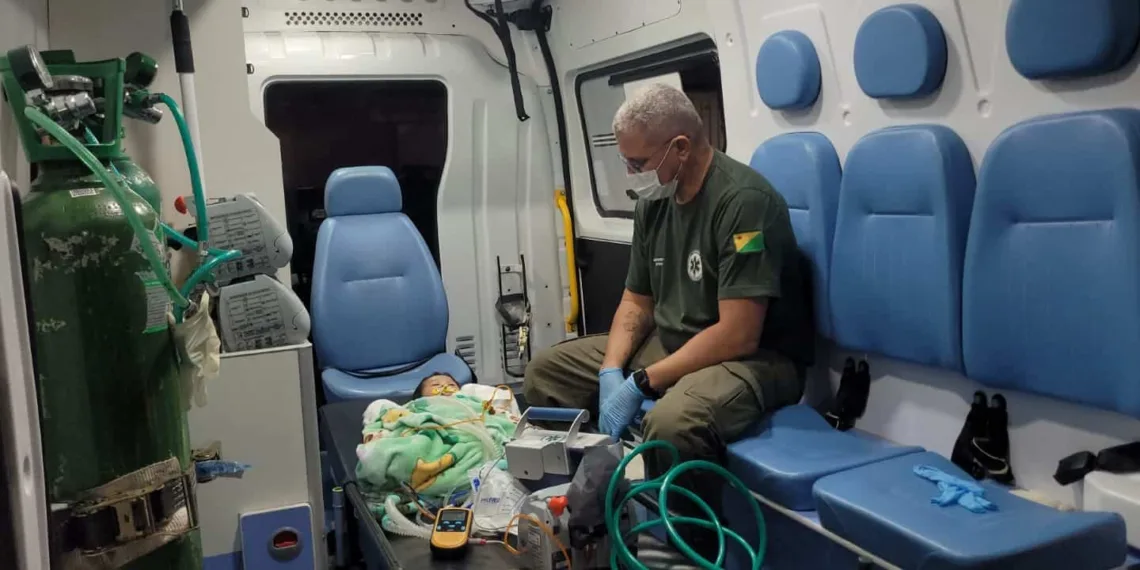 Bebê atingido por bala na cabeça na Cidade do Povo volta ao Pronto-Socorro de Rio Branco