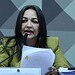 Brasília (DF) 17/10/2023 A relatora e  senadora Eliziane Gama durante leitura do relatório final da CPMI do Golpe. Foto Lula Marques/ Agência Brasil