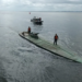 Marinha da Colômbia apreendeu narcossubmarino com 20 metros de comprimento e 3 toneladas de cocaína — Foto: Divulgação