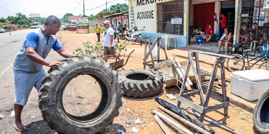 Segundo a assessoria de Comunicação da gestão municipal, lideranças do movimento irão até a Secretaria Municipal de Infraestrutura (Seinfra) para iniciar as discussões sobre o planejamento das obras no ramal (Foto: Val Fernandes)