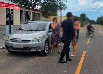 No Acre, bebê de 1 ano é resgatado pela PM após ficar trancado em carro sob calor de 40 graus
