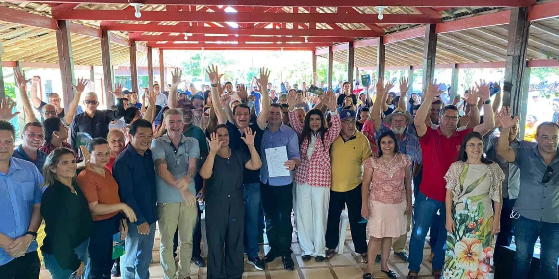 Roberto Duarte realiza ato de filiação e posse ao Republicanos em Plácido de Castro, Senador Guiomard e Epitaciolândia 