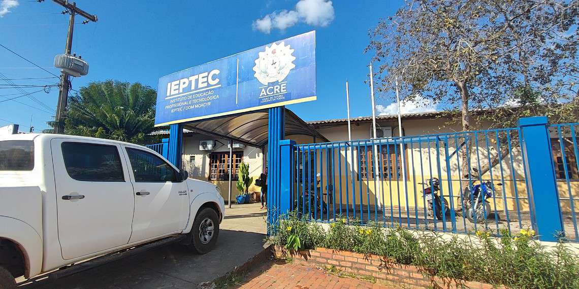 O Ieptec é a autarquia governo do Estado responsável pela oferta de cursos técnicos e de qualificação profissional no Acre. Foto: Assessoria Ieptec