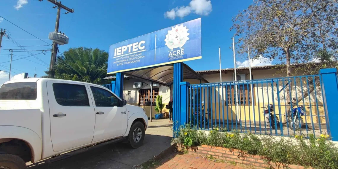 O Ieptec é a autarquia governo do Estado responsável pela oferta de cursos técnicos e de qualificação profissional no Acre. Foto: Assessoria Ieptec