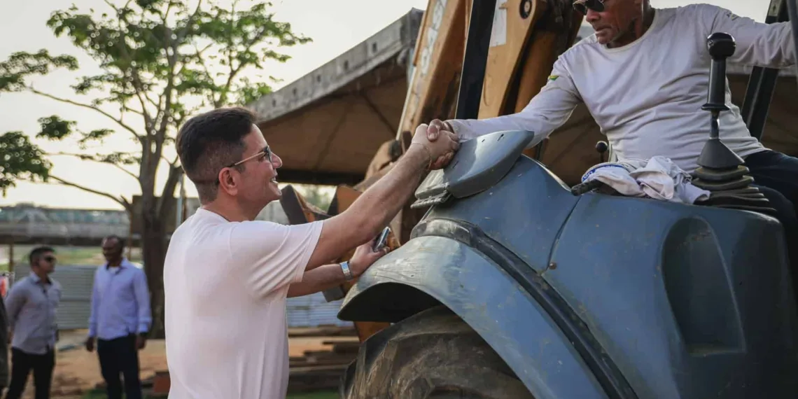 Obra de revitalização do calçadão do Novo Mercado Velho avança em Rio Branco