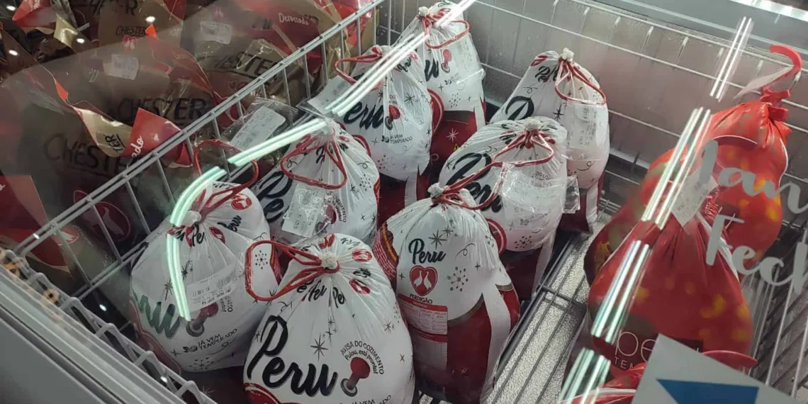 Supermercados da Capital já se preparam para o Natal; carne de peru teve reajuste de mais de 15% este ano