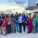 Roberto Duarte visita jogadoras de Porto Walter que conquistaram medalha nacional de futsal