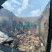Vídeo mostra destruição em residência atingida por incêndio neste domingo
