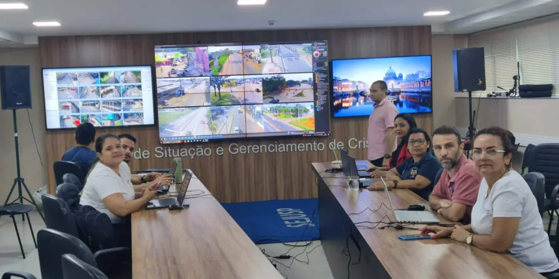Governo do Estado disponibiliza aparato de segurança para monitoramento do Enem 2023. Foto: Ascom/Sejusp