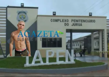Detento cava buraco na laje e foge de presídio em Cruzeiro do Sul