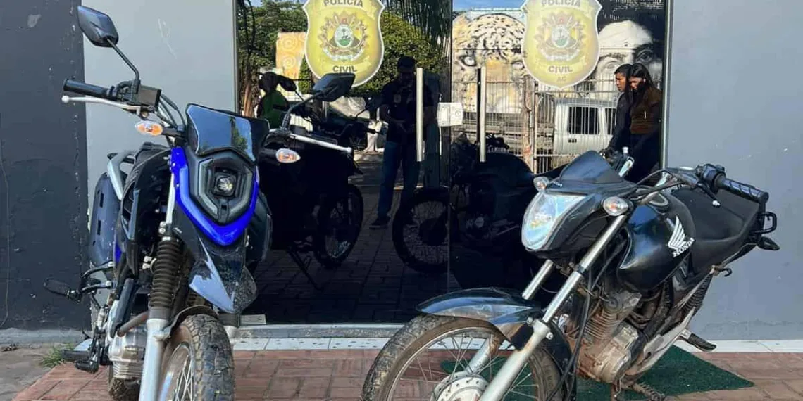 Polícia Civil captura três pessoas ligadas a roubos de motocicletas no Acre