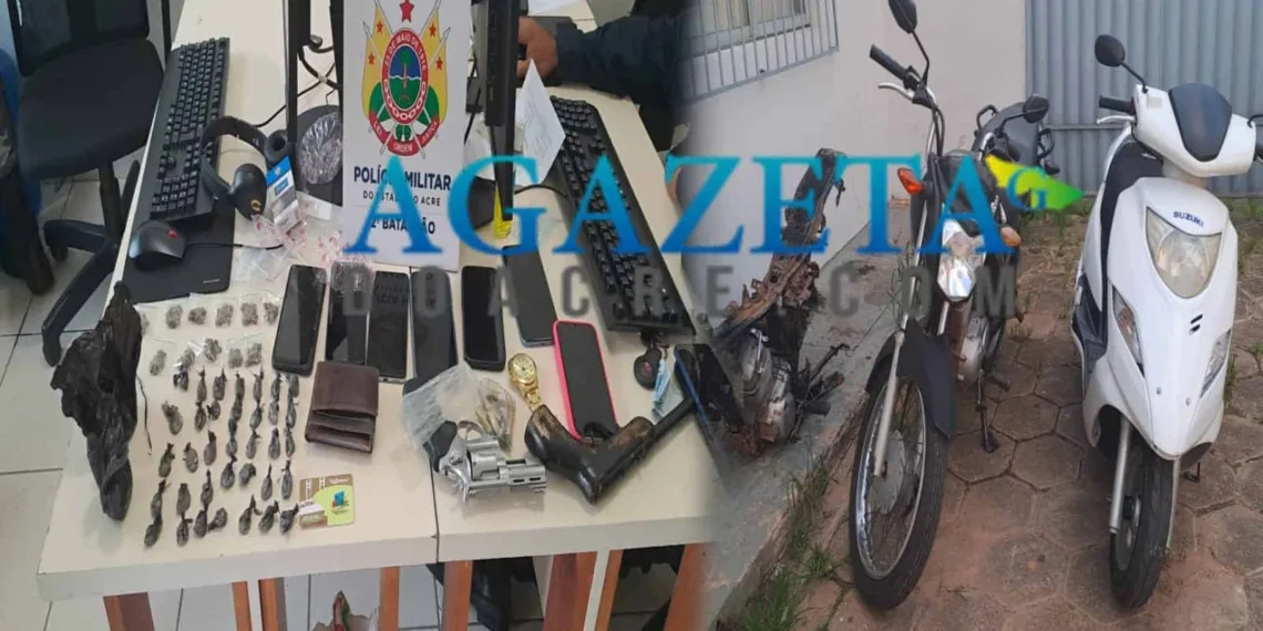 Quadrilha que fez vários assaltos em Rio Branco é presa pela PM
