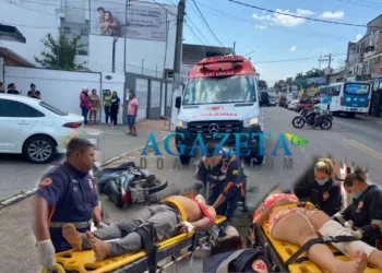 Atropelamento deixa três pessoas feridas em Rio Branco