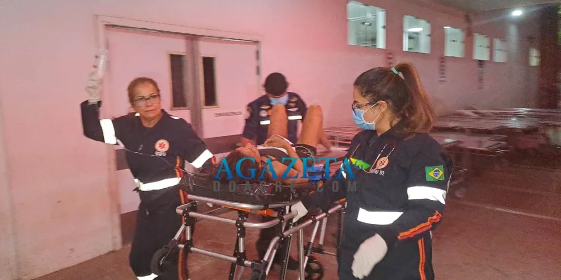Mulher sofre tentativa de feminicídio e dá entrada do PS com as vísceras perfuradas
