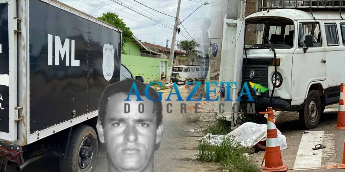 Motorista sofre mal súbito, perde controle de veículo e mata trabalhador atropelado