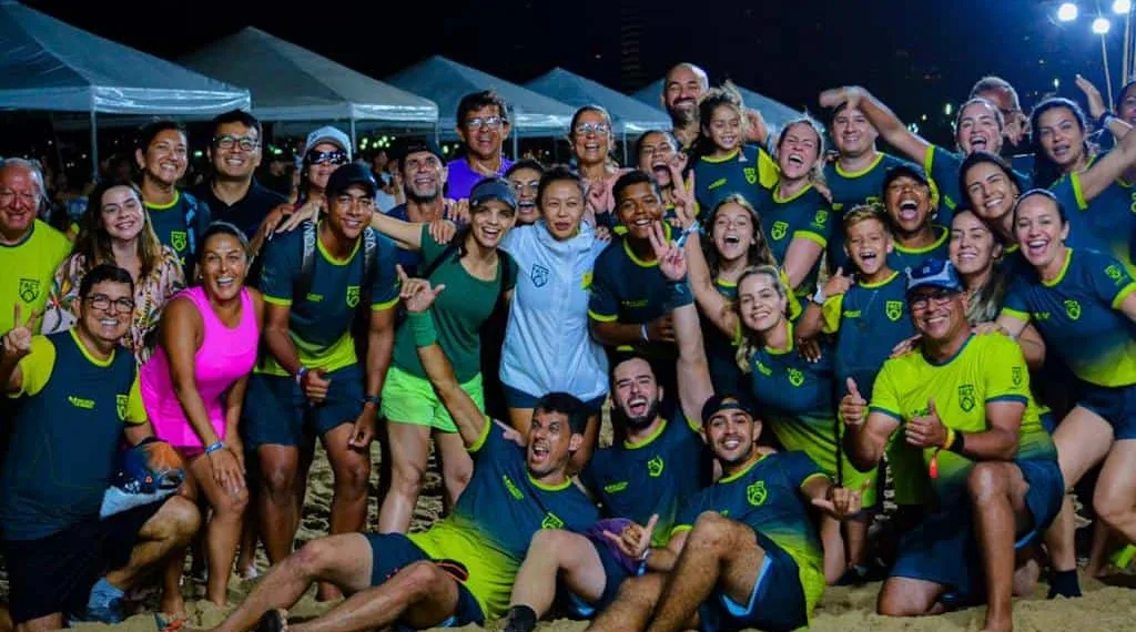 Mais de 40 atletas acreanos participaram da Copa das Confederações de Beach Tênis no Ceará; veja fotos