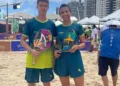 Mais de 40 atletas acreanos participaram da Copa das Confederações de Beach Tênis no Ceará; veja fotos