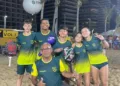 Mais de 40 atletas acreanos participaram da Copa das Confederações de Beach Tênis no Ceará; veja fotos