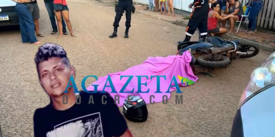 Homem é assassinado por ciclista com tiro na cabeça, no interior do Acre