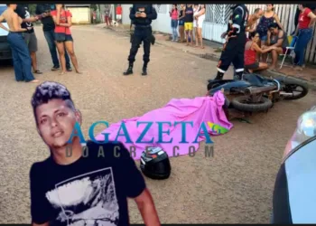 Homem é assassinado por ciclista com tiro na cabeça, no interior do Acre